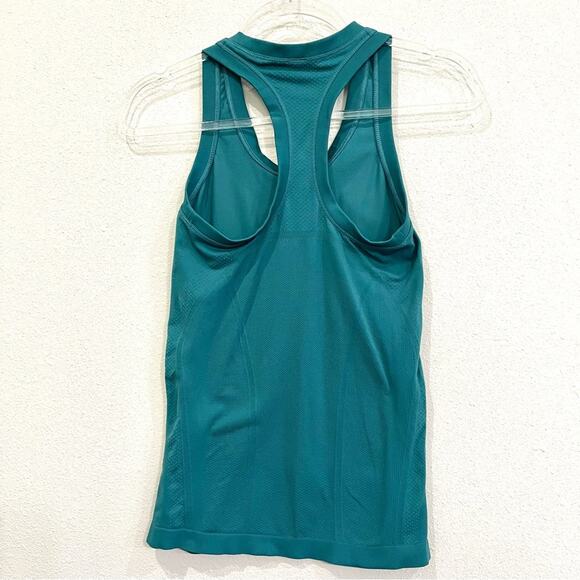 Athleta Momentum Seamless Tank Teal Racerback  - XS - Picture 4 of 11
